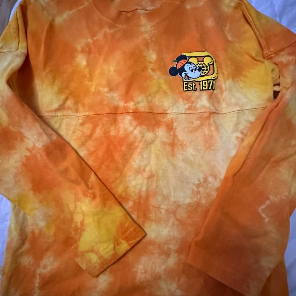Orange Tie-Dye Kids Shirt
